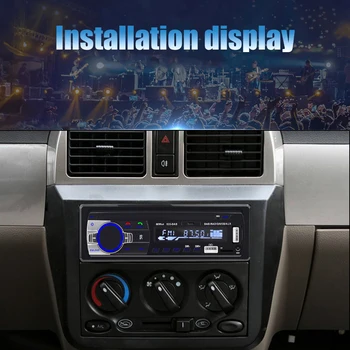 Hikity Autoradio 12V JSD-520 Avto Radio Bluetooth 1 Din Avdio MP3 Predvajalnik, Stereo AUX-FM Sprejemnik Daljinski upravljalnik