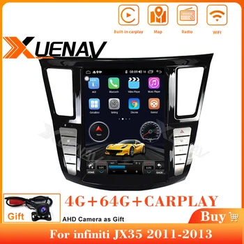 Za infiniti JX35 avto dvd predvajalnik, GPS Navi 2011 2012 2013 auto radio za infiniti JX35 dve din carplay