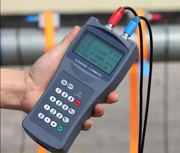 Prenosni ultrazvočni merilnik pretoka vode digitalni merilnik pretoka senzor števec kazalnika pretoka naprave caudalimetro DN15-100 mm DN50-700 mm