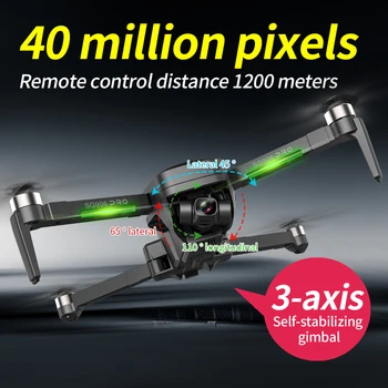 Najboljši SG906 PRO2 GPS Brnenje z 5G WiFi FPV 4K 3-osni Gimbal 16MP Dual Camera Poklicno Brushless RC Quadcopter Dron Helikopter