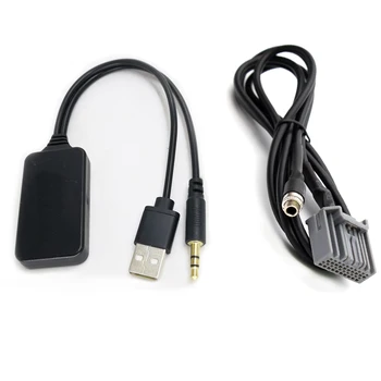 Biurlink Avto Univerzalno AUX USB 5V Glasbe Modul Bluetooth Adapter Brezžična Zvočna kartica AUX Kabel Za Honda Civic, Accord
