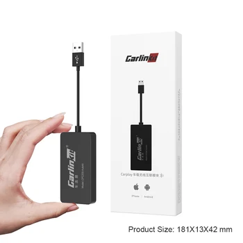 Carlinkit Carplay Brezžično Smart Link Apple CarPlay Ključ za Android Navigacijske Predvajalnik Mini USB Carplay z Android Auto