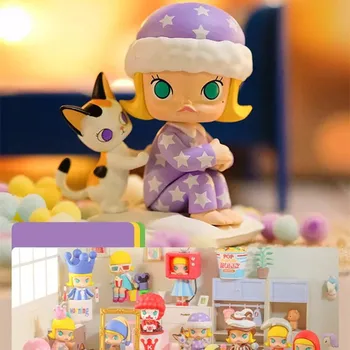 13 Slog Popmart MOLLY Dan Serije Slepo Polje Igrače Lutka Naključno Cute Anime Slika Darilo