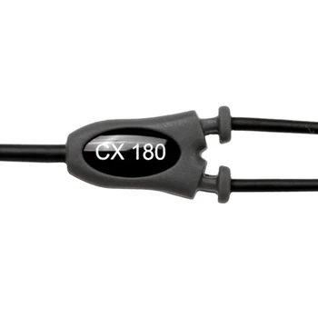 Sennheiser CX180 StreetII Stereo Slušalke 3.5 mm Slušalke Šport Teče Čepkov HI-fi za Huawei samsung xiaomi
