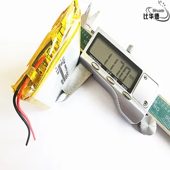 3,7 V: 4000 mah 125054 litij-polimer baterija MP3, MP4 navigacijske instrumente majhne igrače in druge izdelke, Baterije Univerzalni