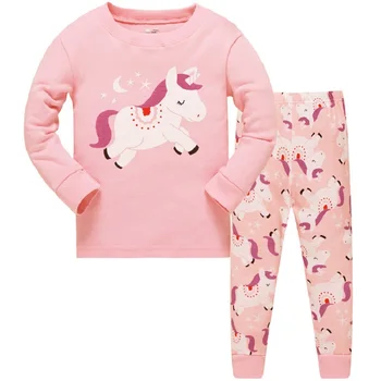 2020 Dekleta Pijamas Otroci Set otroške Pižame Kompleti Oblačil Otroci Pižame Otroška Risanka Pyjama Enfant Sleepwear