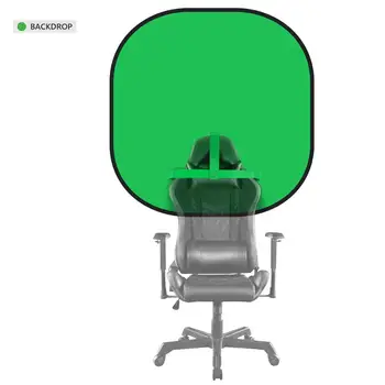 Neewer Stol-Pritrjeno 2-v-1 Prenosni Ozadje Modro Zelen Zaslon Chromakey Upogljivi Ozadju Fotografije Luč Reflektor