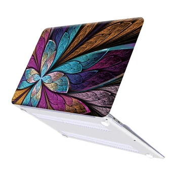 Ohišje za Apple MacBook Air 13-Palčni/Pro 13 15 16-Inch/Macbook A1534 12 Inch Nove Anti-padec Trdo Lupino Laptop Primeru z Metulj