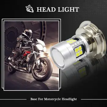 2Pcs 6V 12V Motor P26S 2.4 W LED 22SMD 3030 Motocikel Smerniki Žarnice 800LM 6000K 6-24V Luč za Debelo Padec Ladijskega prometa