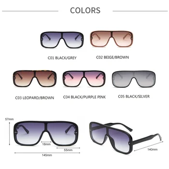 LongKeeper Prevelik Sončna Očala Ženske 2020 Blagovno Znamko Design Debel Okvir Retro Stilom Ravno Vrh Očala Za Sonce Ženskega Kvadratnih Očala