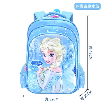 42 cm dekleta Disney princesa zamrznjene nahrbtnik nahrbtnik Zamrznjene Elsa baby boy vrečko risanka šolski nahrbtnik
