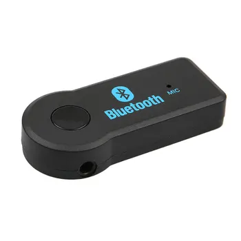 Mini 3,5 MM Priključek AUX Zvok Glasbe MP3, Bluetooth, Sprejemnik Komplet Brezžične Prostoročno Zvočnik Slušalke Napajalnik Za Avtomobilski Stereo sistem
