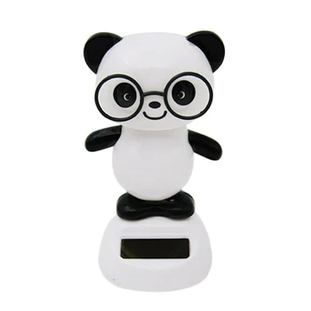 Sončne Elektrarne Ples Številke Panda,Novost Desk Avto Igrača Ornament