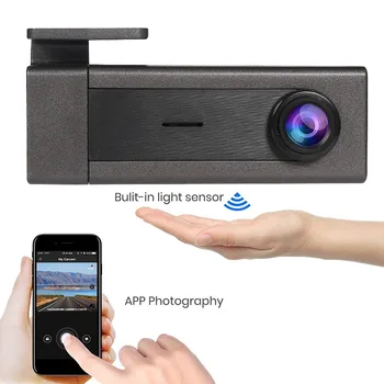 Avto Dvr Wifi Dash Cam Avto Dash Fotoaparat, Full HD Kamera Snemalnik Vožnje Video Snemalnik USB Podpira TF Kartice Dashcam