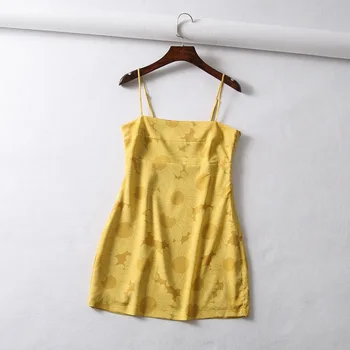 Vintage cvjetnim tiskanja bodycon mini obleka ženske poletje plaža obleko Seksi off ramenski špageti trak obleko korejski vestidos 2019