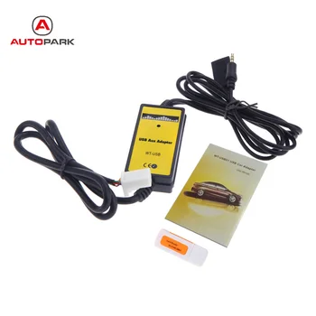 USB Vhod AUX, MP3 Predvajalnik CD Media Audio Interface Adapter Menjalec Kabel + Avto Reader Za Toyota Camry/Corolla/Matrix