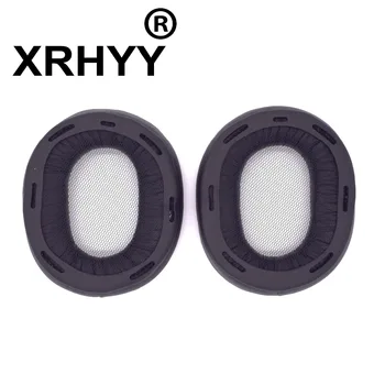 XRHYY Black Zamenjava Uho Blazine Blazine Vrh Glavo Set Za Sony MDR-1R MDR-1RNC Slušalke