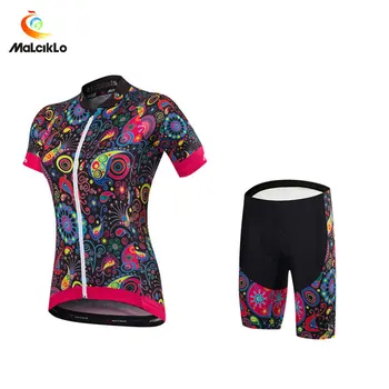 Ženske kolesarje, oblačila roupa ciclismo maillot kolesarski dres Komplet Lady MTB kombinezoni, kratke hlače šport bo ustrezala Kolo Oblačila po meri