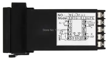XMTG-8 RS485 modbus vmesnik ploščadi namočite digitalni temperaturni regulator rele SSR 0-22mA SCR izhod