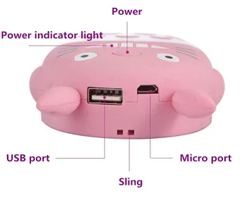 Totoro Moči Banke 18650 Karton 12000mAh Prenosni Polnilec Powerbank USB Zunanji Rezervno Baterijo za telefon 5 6 7 8 s Plus