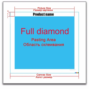 5D DIY Diamond Vezeni Celoten Kvadratni Diamond Mozaik Zimski noči Diamond Naslikal Križ Nosorogovo