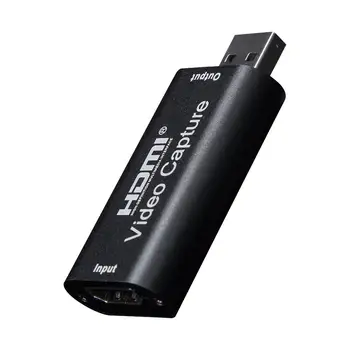 Mini Video Capture Card USB 2.0, HDMI Video Grabežljivac Zapis Polje Za PS4 Igra DVD Kamere HD Kamera Snemanje Živo