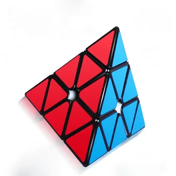 MoYu Cubing Razredu Piramida Magic Cube 3x3 Cubo Nalepke Magico Puzzle Rubix Kocka Izobraževalne Gan Darilo Otroci Igrače za Otroke