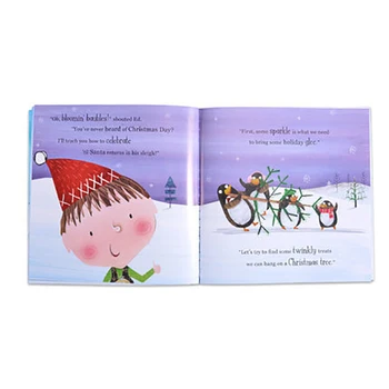 4 Knjige Moj Božič angleško knjigo baby fotoreportažo Knjiga Kognitivne Zgodnje Izobraževanje Zgodbe-Knjige Za Otroke, Malčke Starosti od 3 do 6