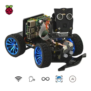 Adeept Mars Rover PiCar-B WiFi Brezžično Smart Robot Komplet za Raspberry Pi 3 Model B+/B/2B, Prepoznavanje Govora, OpenCV Cilj