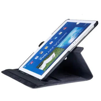 360-Stopinjski Vrtečih Tablični Primeru Za Samsung Galaxy Tab 4 10.1 SM-T530 Primeru Flip PU Usnje Stojalo Primeru Zajema Samsung T530