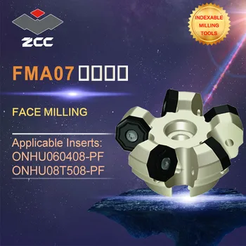 ZCC.CT izvirnik s sprednjo stranjo rezkanje, rezalniki FMA07 visoko zmogljivost CNC stružnica orodja, ki jih za rezkanje blizu in celo pithch 45 DEG