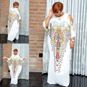 2 Delni Set Afriške Obleke Za Ženske Afriki Oblačila Muslimanskih Dolgo Obleko Visoke Kakovosti Dolžina Modni Tisk Afriške Obleko Za Lady