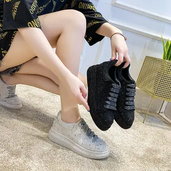 Spomladi in jeseni leta 2020 nov modni očka čevlji ženske vsestranski platforma za prosti čas športne čevlje dihanje čevlji X503