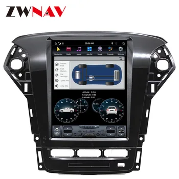 Carplay DSP Android 9 PX6 Za Ford Mondeo MK4 2011 -2013 Navpično Tesla Radio Zaslon Avto Multimedijski Predvajalnik, Stereo GPS Navigacija