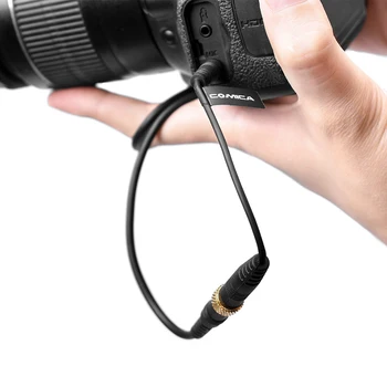 COMICA CVM-CPX Ženski 3.5 mm Audio Kabel Pretvornik Mikrofon Kabel Adapter za Canon, Sony, Nikon TRRS-TRS Adapter