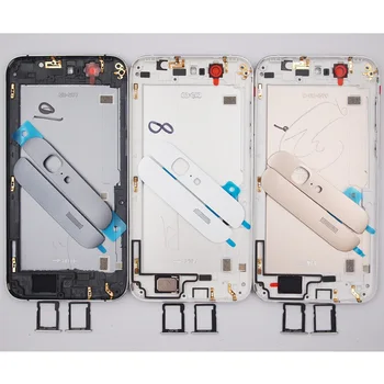 BaanSam Novo Baterijo Vrata Hrbtni Pokrovček Pladenj za Kartico SIM Ohišje Ohišje Za Huawei Vzpon G7 Z Močjo Gumbi za Glasnost