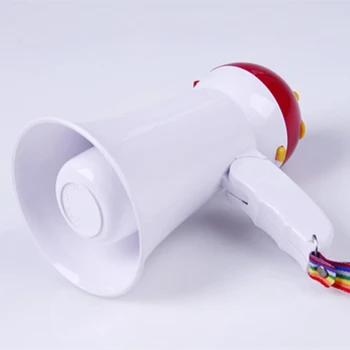 5W Rog Predvajanje Glasbe Mini Ojačevalnik Prenosni Ročni Megafon Poučevanja Glasen Zvočnik Zložljive Brezžični Govora Mikrofon Zvočnik