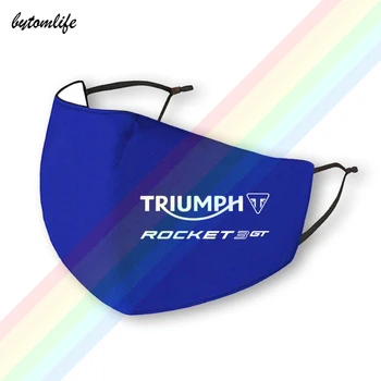2021 Triumph Rocket 3 GT Masko Tiskanje Poliester Stroj Dihanje Večkratno uporabo Nepremočljiva In Dustproof Bombaž Usta Masko