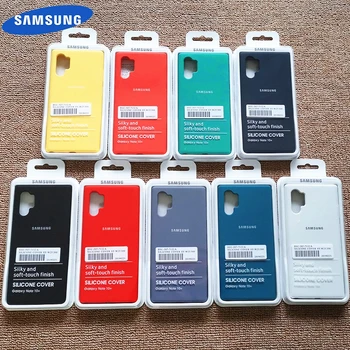 Samsung Galaxy Note 10 Plus Svilnato Mehko Tekoče Silikona Kritje Original Ofiice Primeru Za Galaxy Note 10 Pro Opomba 10+ 5G Z Box