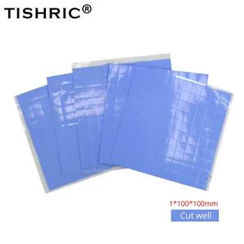TISHRIC 2018 Najnovejši 10pcs Toplotne Blazinice za GRAFIČNO procesno enoto (CPU Heatsink Hlajenje Hladilnik Prevodni Silikonsko Blazinico 10 mm*10mm*1mm Padec Ladijskega prometa