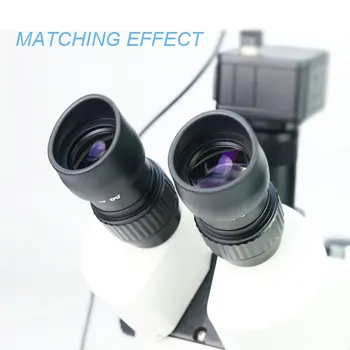 2PCS Oči Varovala Stereo Mikroskop Okular Oko Skodelice Premerom 32-35 mm Gume oči skodelice eyecups Pokrovček Okularja Varovala