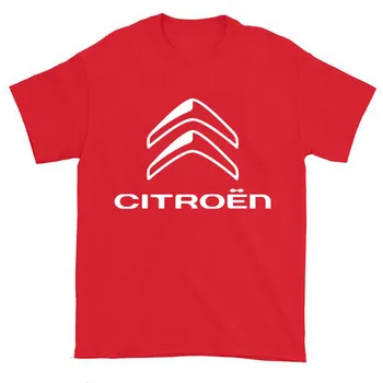 Citroen Euro Uvoz Dirke Barvni Logotip T-Shirt Unisex Velikost S-3XL