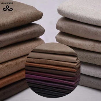 QUANFANG Imitacija usnja kavč Tehnične tkanine tkanina Mehka Quilting/DIY Šivanje Namizni prt Pohištvo Tkiva Blazine Pol Metra
