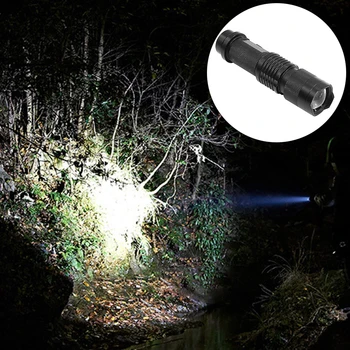 Ribolov LED Svetilka Orodje Vijolično Svetlobo Q5 LED Svetilka Za Letenje Vezava Zumer Bug Nimfa UV Lepilo za Zdravljenje Ribolov Muhe, da