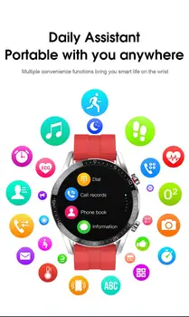 Nove pametne ure L13 Pametno Gledati 2021 Fitnes Tracker Band Podporo Krvni Tlak Kisika EKG Pedometer za Sprejem Klicev Za IOS Android