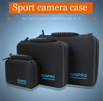 DIY Prenosno Vrečko za Shranjevanje Shockproof kovček Zaščitna Škatla Za DJI Osmo Dejanje GoPro Hero 9 8 7 6 SJCAM dodatno Opremo Fotoaparata