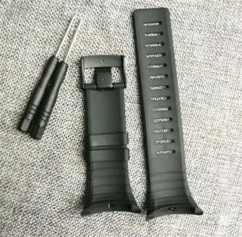 Zapestje Silikonske ure band Vodotesno Gume trak manšeta zapestnica 25 mm, za SUUNTO CORE ročne pasu Brezplačna orodja M28