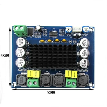 TPA3116D2 High Power Digitalni Ojačevalniki Modul Dual-Channel Amplificador 2*120W Odbor Ojačevalec Zvoka za Avdio Stereo Zvočniki