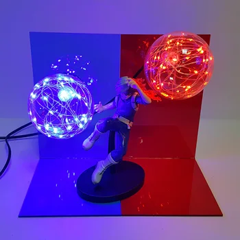 Moj Junak Univerzami Todoroki Shoto LED Luči PVC Akcijska Figura, Igrače Ledeni Ogenj Anime Boku ni Junak Univerzami Figur Diorama