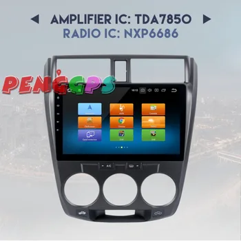 2 din Android 8.0 7.1 Avto DVD Predvajalnik, GPS Navigacija glavna enota za Honda Mesto 2008-Večpredstavnostna Avto Radio Stereo Audio (Stereo zvok Satnav